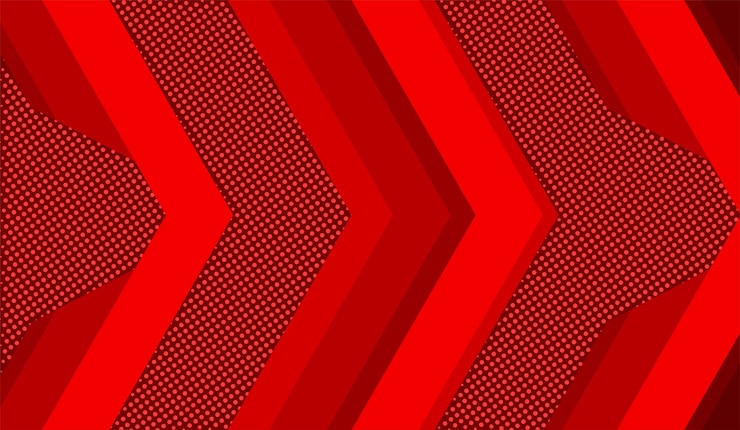 Vector puntos abstractos rojos dinámicos con textura ideal para diseños modernos y fondos digitales