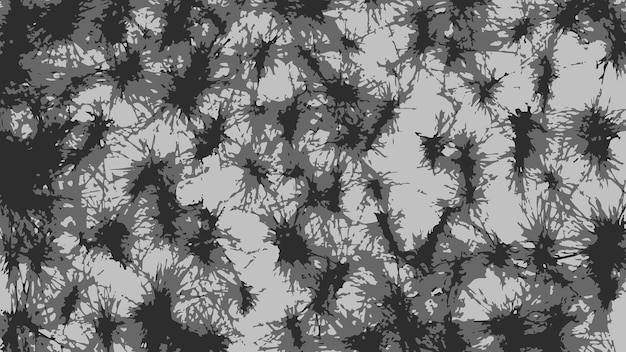 Puntos afilados en blanco y negro Monochrome Grunge Fondo Textura abstracta con manchas manchas Vector