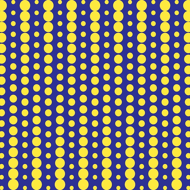 puntos amarillos sobre un fondo azul
