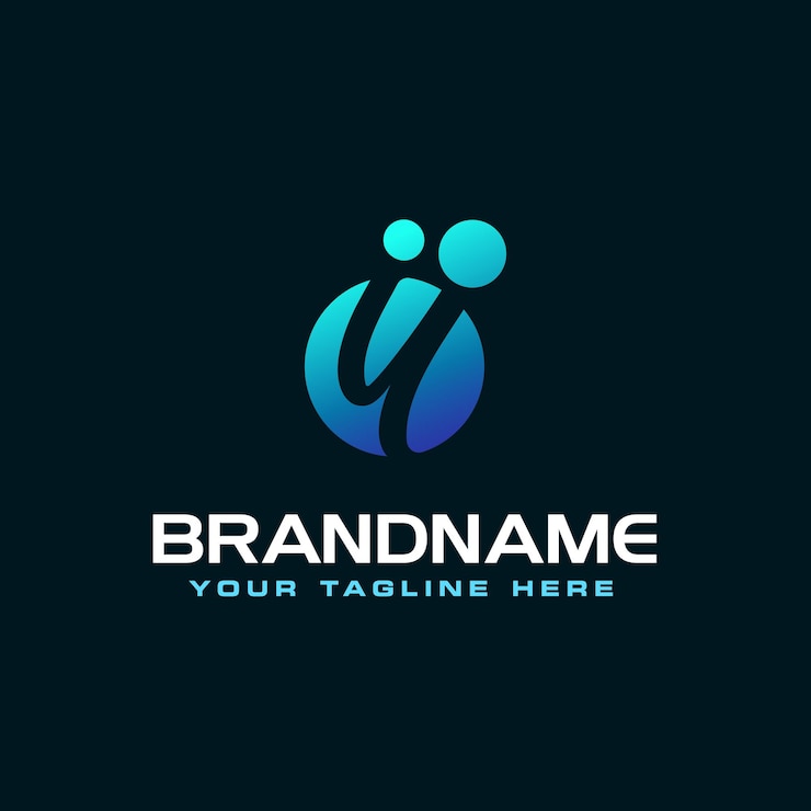 Vector puntos letra y logotipo letra y diseño vectorial con puntos