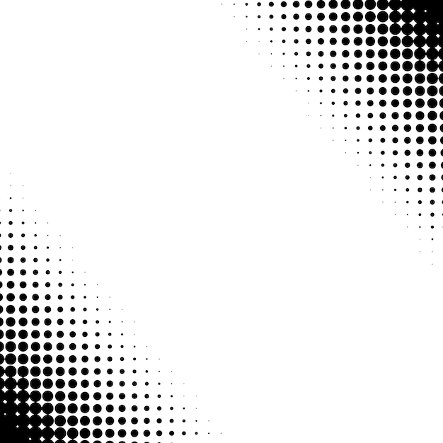 Puntos de medio tono abstractos Fondo