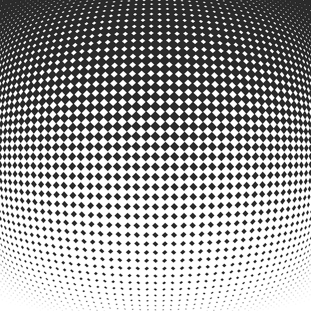 Puntos negros sobre fondo blanco Ilustración vectorial