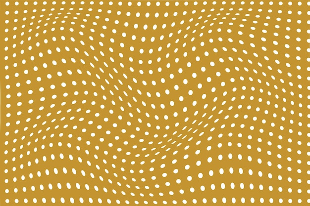 puntos de polca en un fondo amarillo
