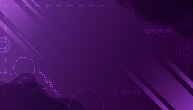 púrpura abstracto vector de fondo geométrico moderno de Memphis