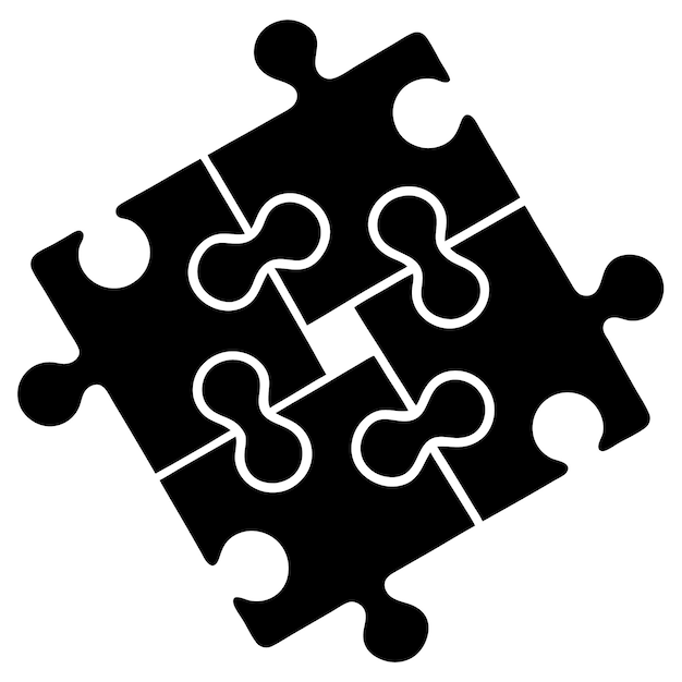 un puzzle con un puzzle que tiene la palabra puzzle en él