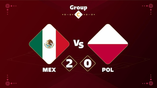 Qatar 2022 competencia mexico vs polonia partido