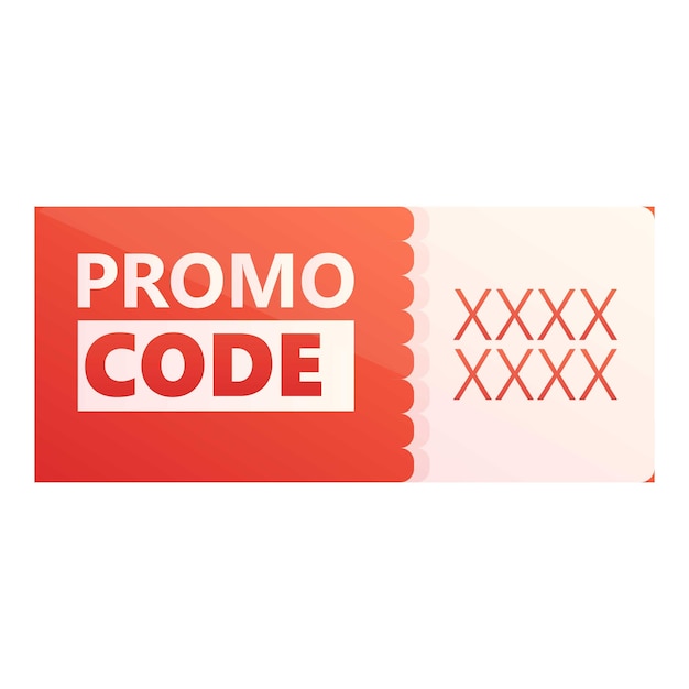 Qr código promocional icono dibujos animados vector billete de dinero bono de oferta