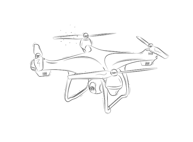 Quadcopter para fotografía y grabación de video