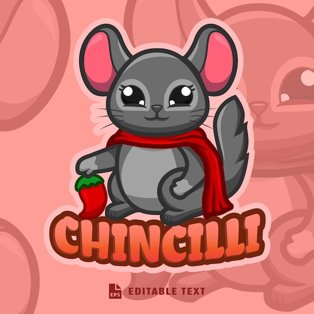 Qué bonita es la chinchilla.