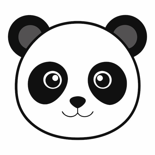 Qué cara de panda.