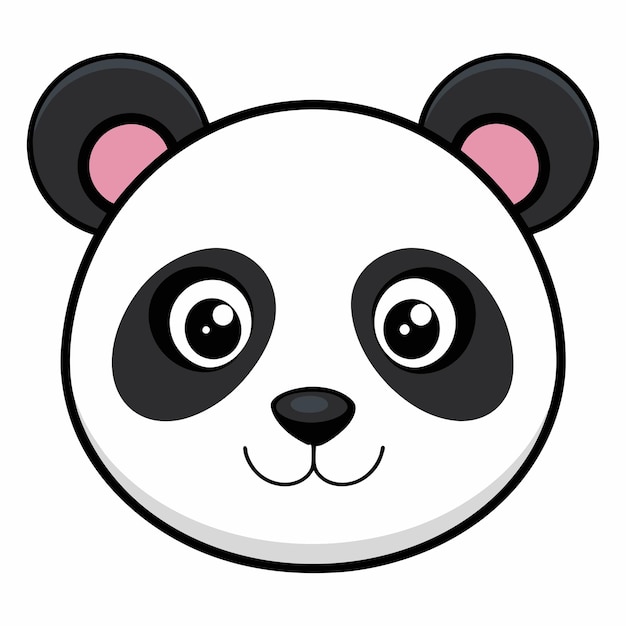 Qué cara de panda.