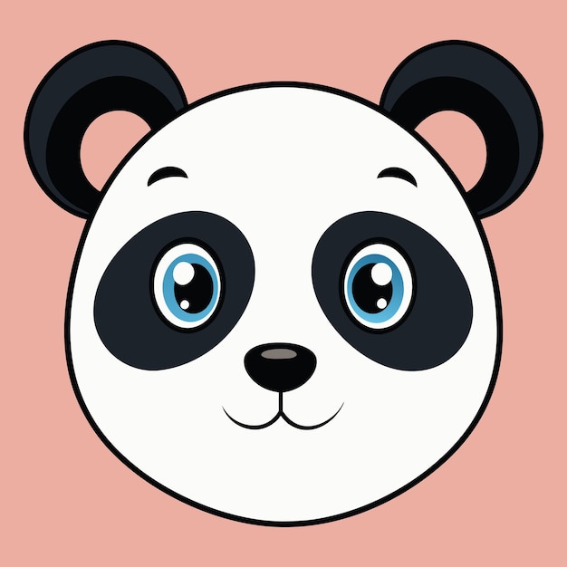 Qué cara de panda.