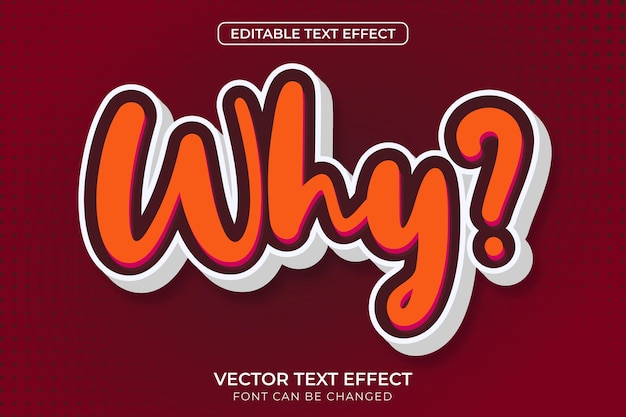 Vector ¿por qué efecto de texto editable?