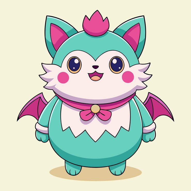 Vector qué gordo es helloween chibi colores pastel 1