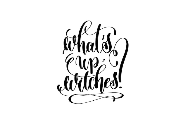 ¿Qué pasa con la cita de inscripción de letras de mano de brujas para la fiesta de brujas en las vacaciones de halloween?