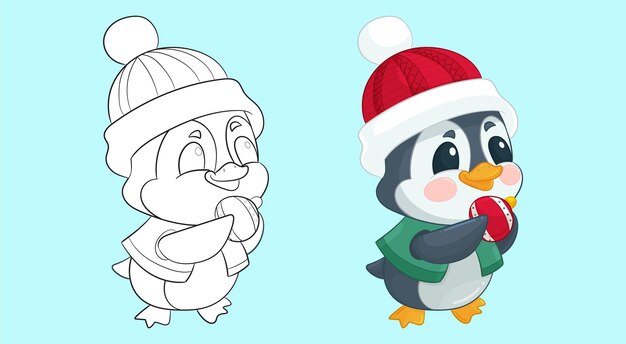 Qué pingüino tan lindo.