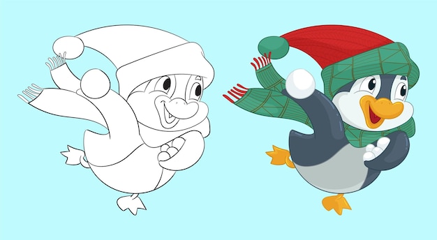 Qué pingüino tan lindo.
