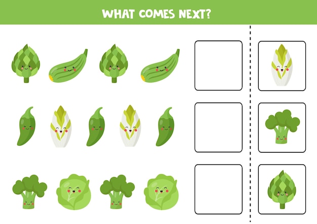 ¿Qué viene el próximo juego con lindas verduras de dibujos animados