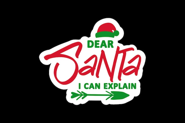 Querido Santa, puedo explicar el archivo vectorial