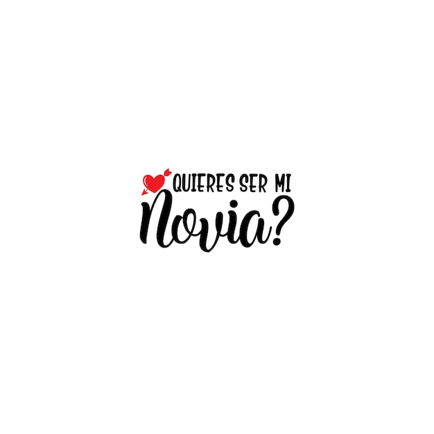 ¿Quieres ser mi novia?