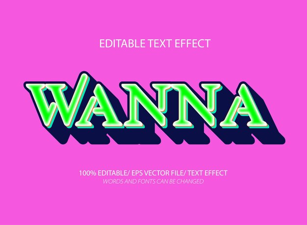 Quiero un efecto de texto editable de estilo 3D