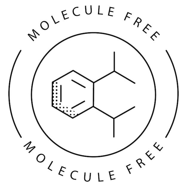 Química verde para el diseño de íconos vectoriales de moléculas de ftalato ecológicas