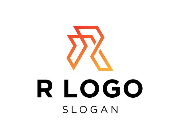 R Letter Logo Design
