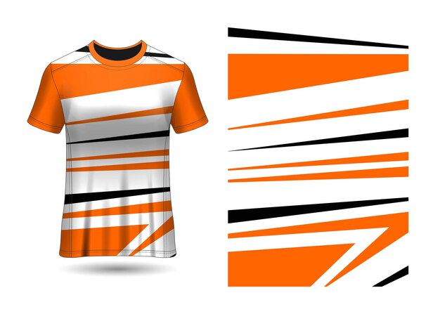 Racing Sports Jersey diseño para juegos de carreras motocross ciclismo Vector