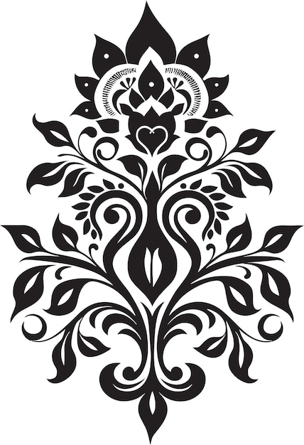 Radiancia Símbolo de felicidad tradicional Sinfonía serena Vector logotipo del matrimonio majestuoso
