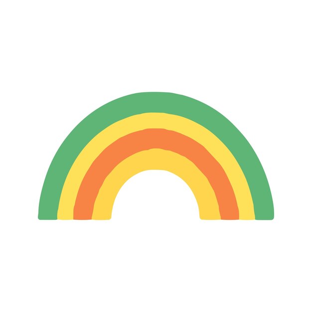 Rainbow clipart resumen arco iris de guardería boho diseño para niños Rainbow clipart Rainbow boho