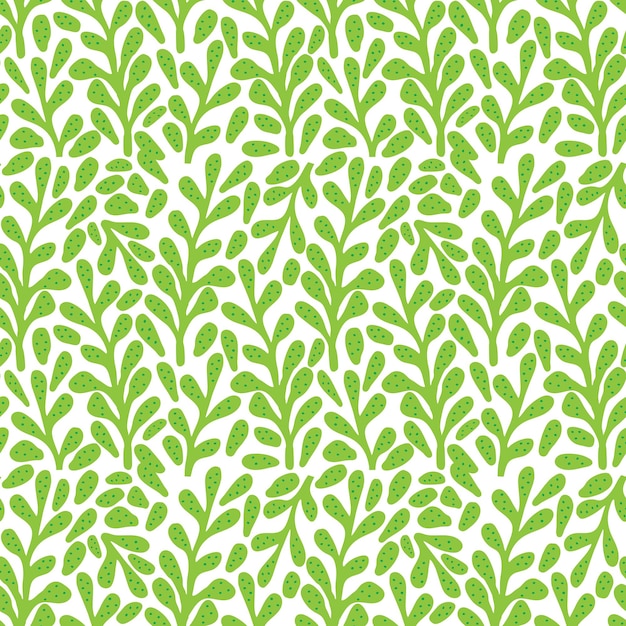 Rama con hojas vector patrón perfecto para papel tapiz de cubierta textil y etc.