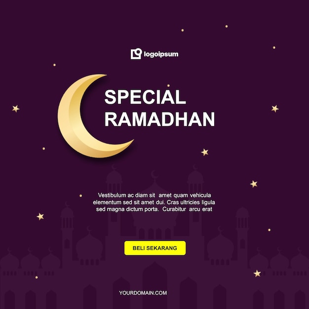 El Ramadán es una venta flash.