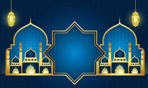 Ramadan Kareem o Eid mubarak fondo