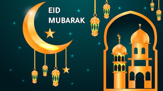 Ramadán kareem ramadhan o eid mubarak por musulmanes saludando fondo