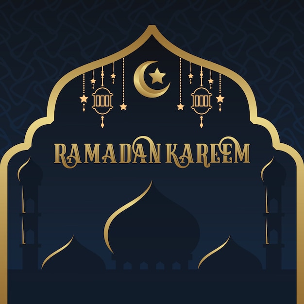 Ramadán Kareem temporada de fondo