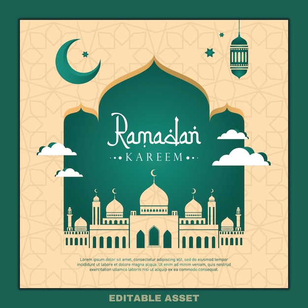 Ramadan Kareem Vector Illustration