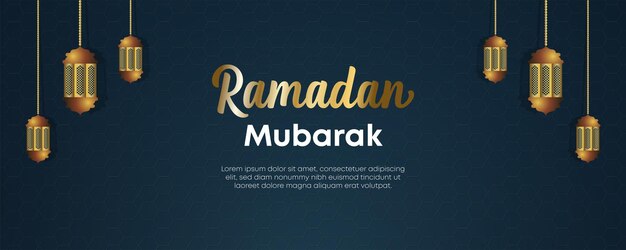 Ramadán Kareem Web Background Super venta Banner plantilla islámica con podio para la exhibición del producto