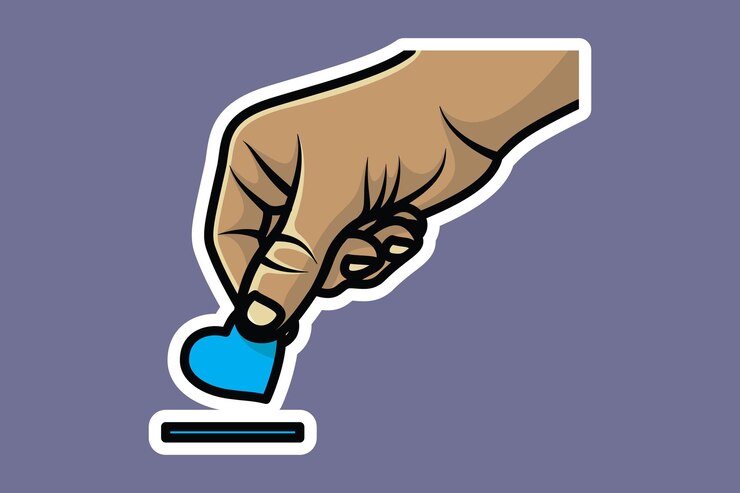 Vector ramadán kareem zakat dando caridad a la gente diseño de pegatinas ilustración vectorial icono del ramadán