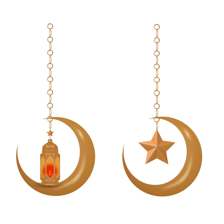 Vector ramadan linterna vector ilustración diseño mes de ramadan accesorios