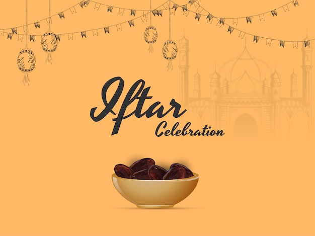 Ramadan Mubarak, concepto del partido iftar.