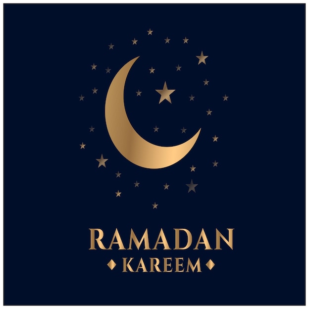 Ramadan mubarak publica tarjeta mes sagrado