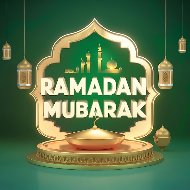 Vector el ramadán mubarak