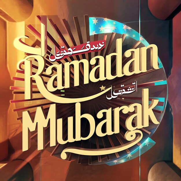 Vector el ramadán mubarak