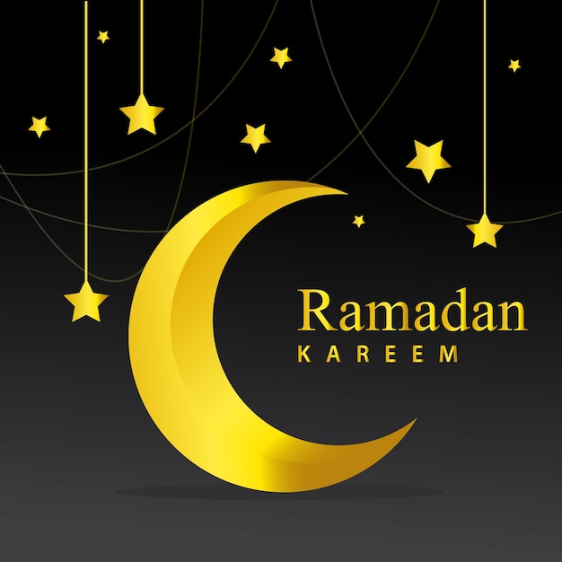 Ramadán plantilla de publicación de redes sociales diseño de portada cuadrada elegante con ornamento árabe