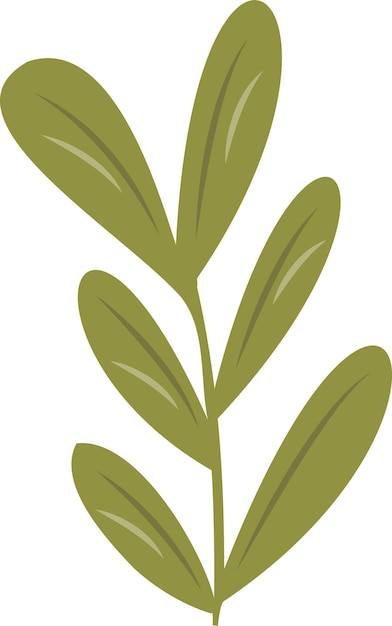 Ramas de hojas de árboles
