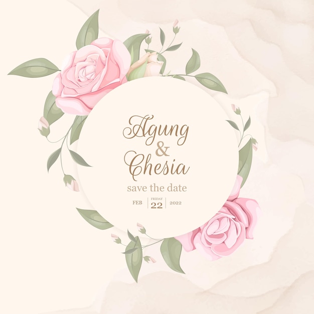 ramo de flores de boda con rosas y hojas