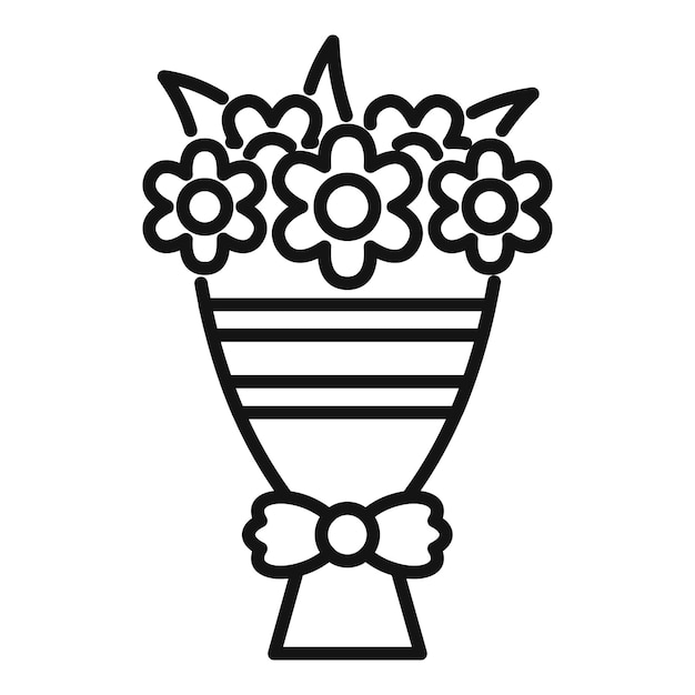 Un ramo de flores para celebrar el romance