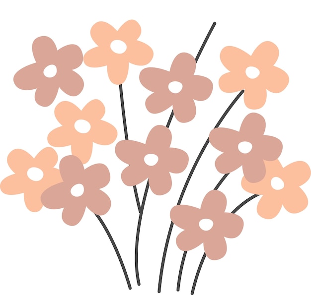 Ramo de flores silvestres