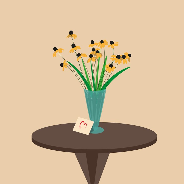 Vector un ramo de flores