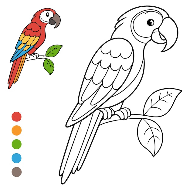 Rana de dibujos animados sentada en un lirio en un estanque